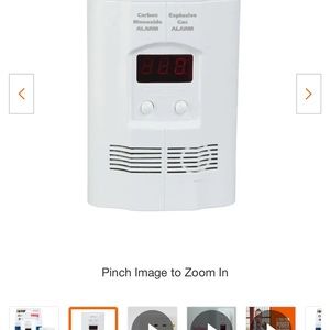 Carbon monoxide alarm and gas explosive alarm
